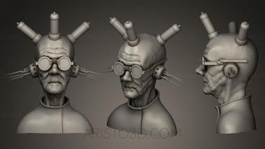 Busts of heroes and monsters (BUSTH_0291) 3D model for CNC machine